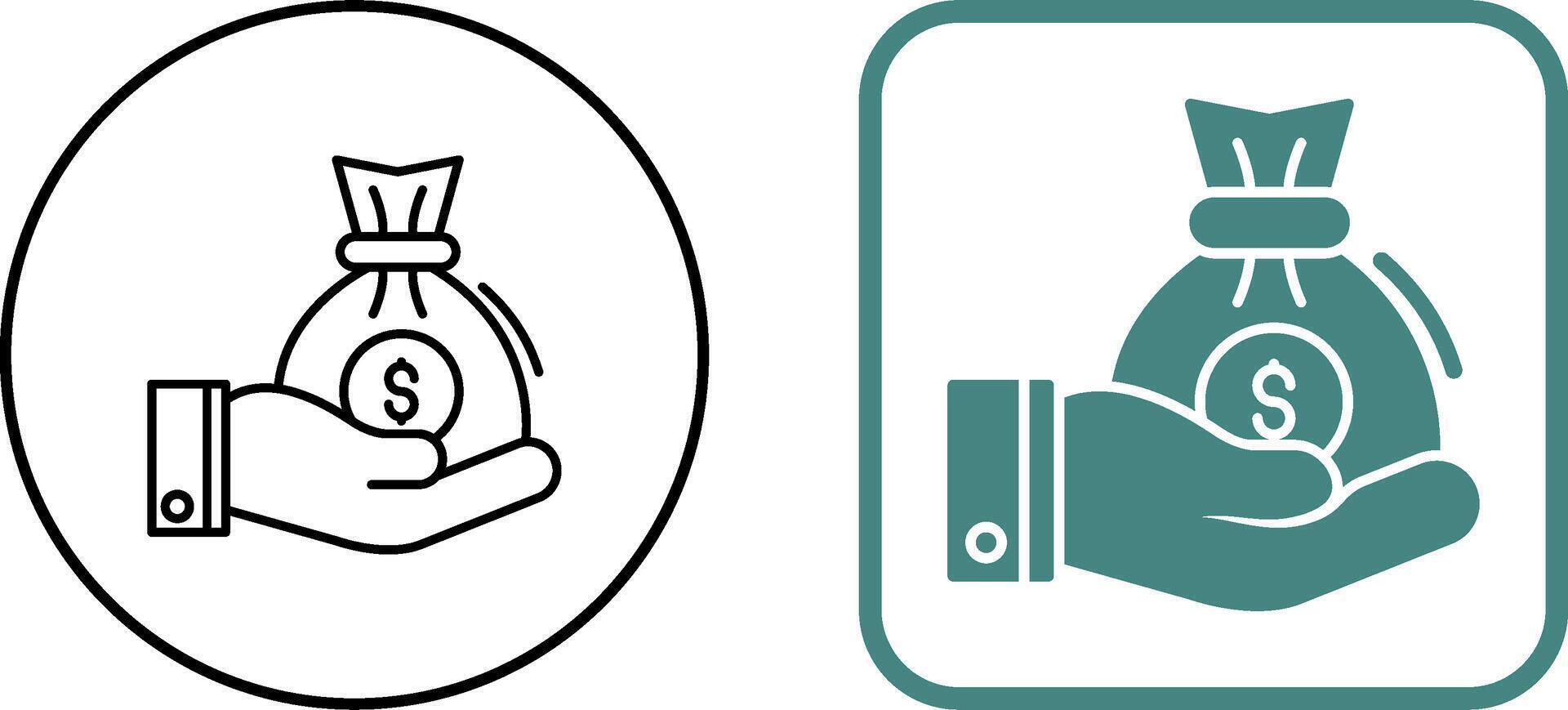 Investment Icon Design vector