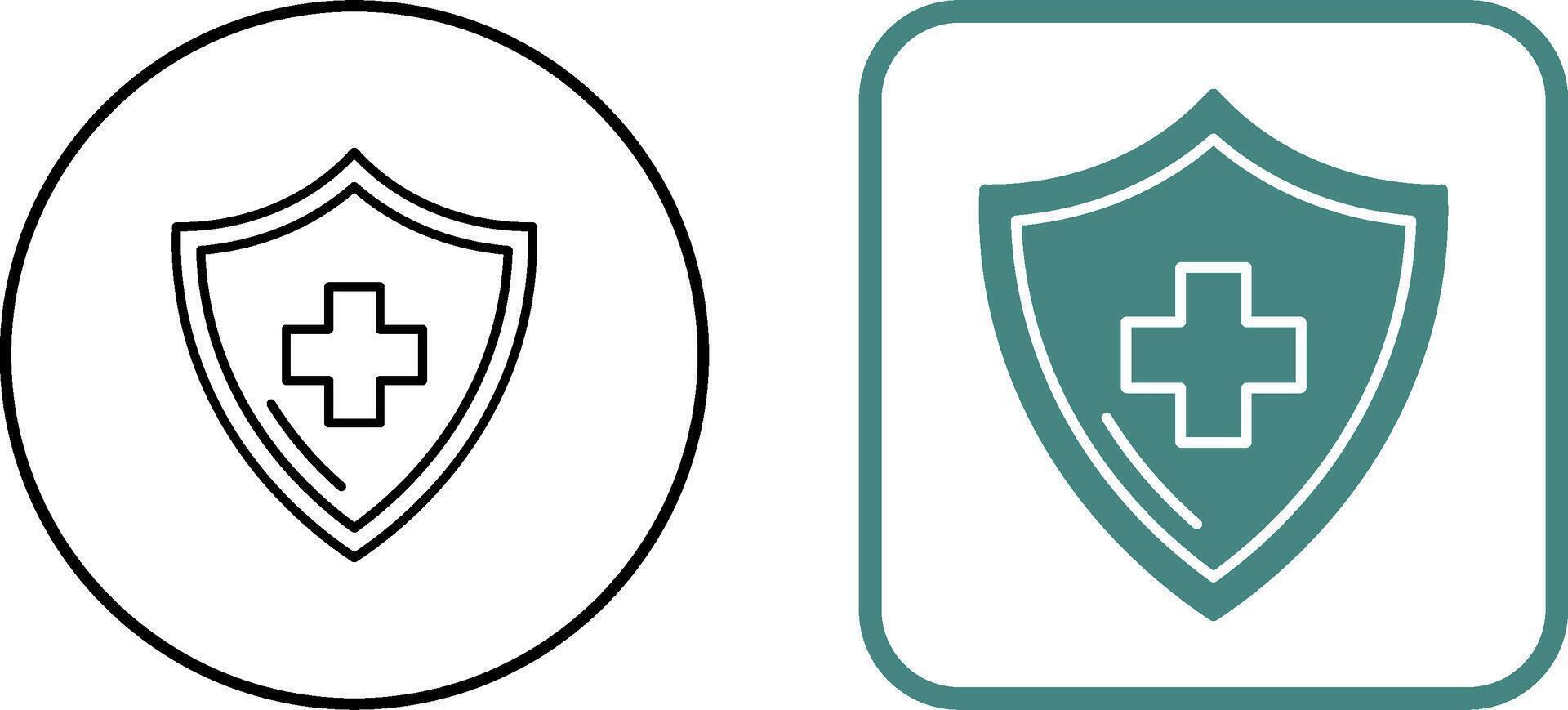 Health Protection Icon Design vector