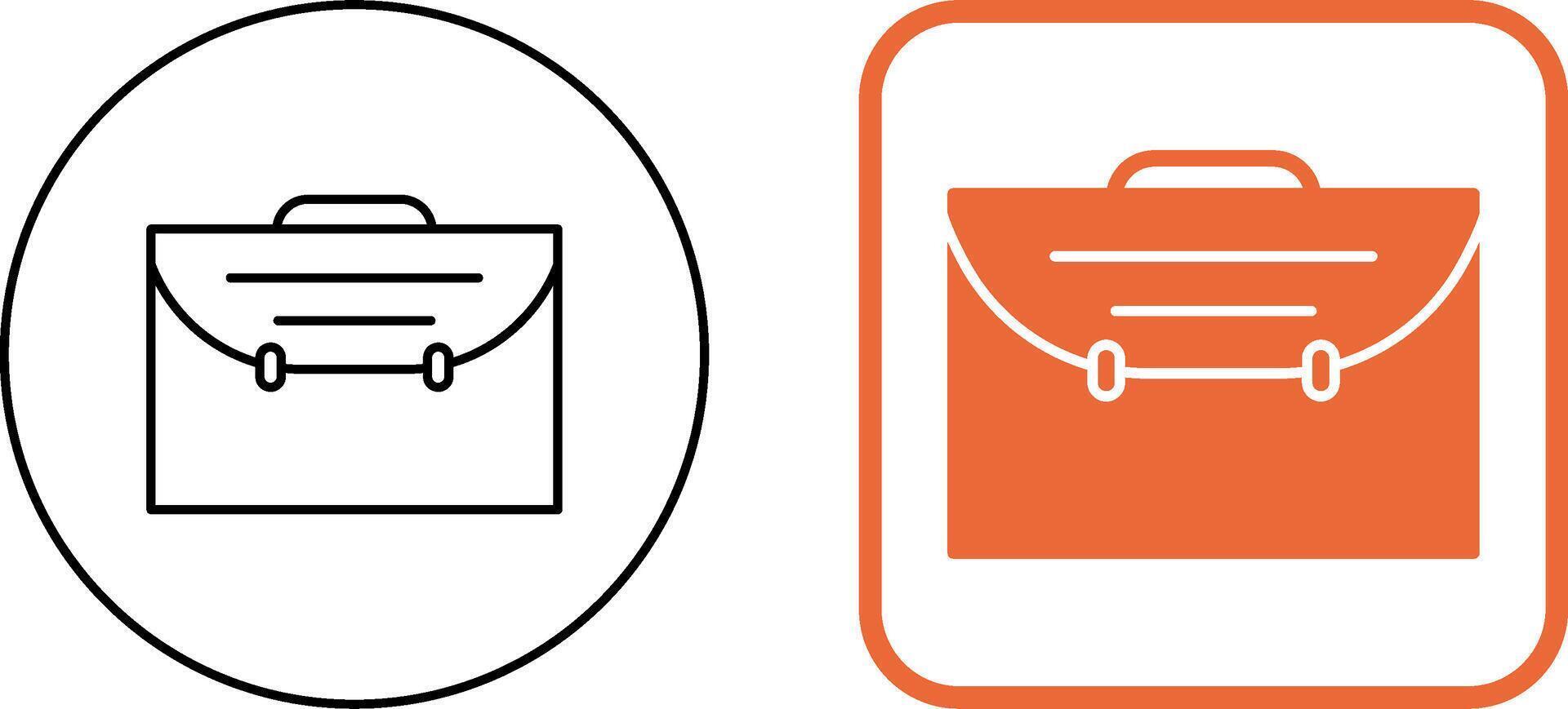 Suitcase Icon Design vector