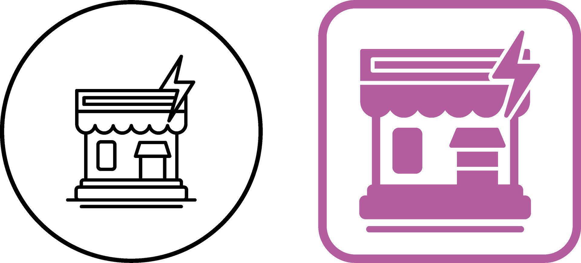 Natural Disaster Icon Design vector