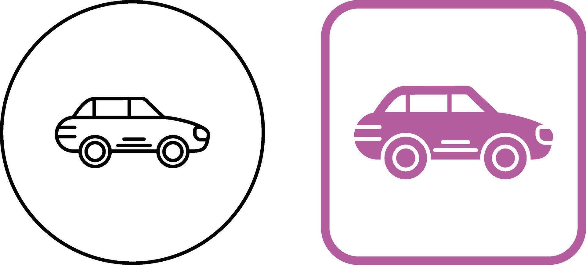 Car Icon Design vector