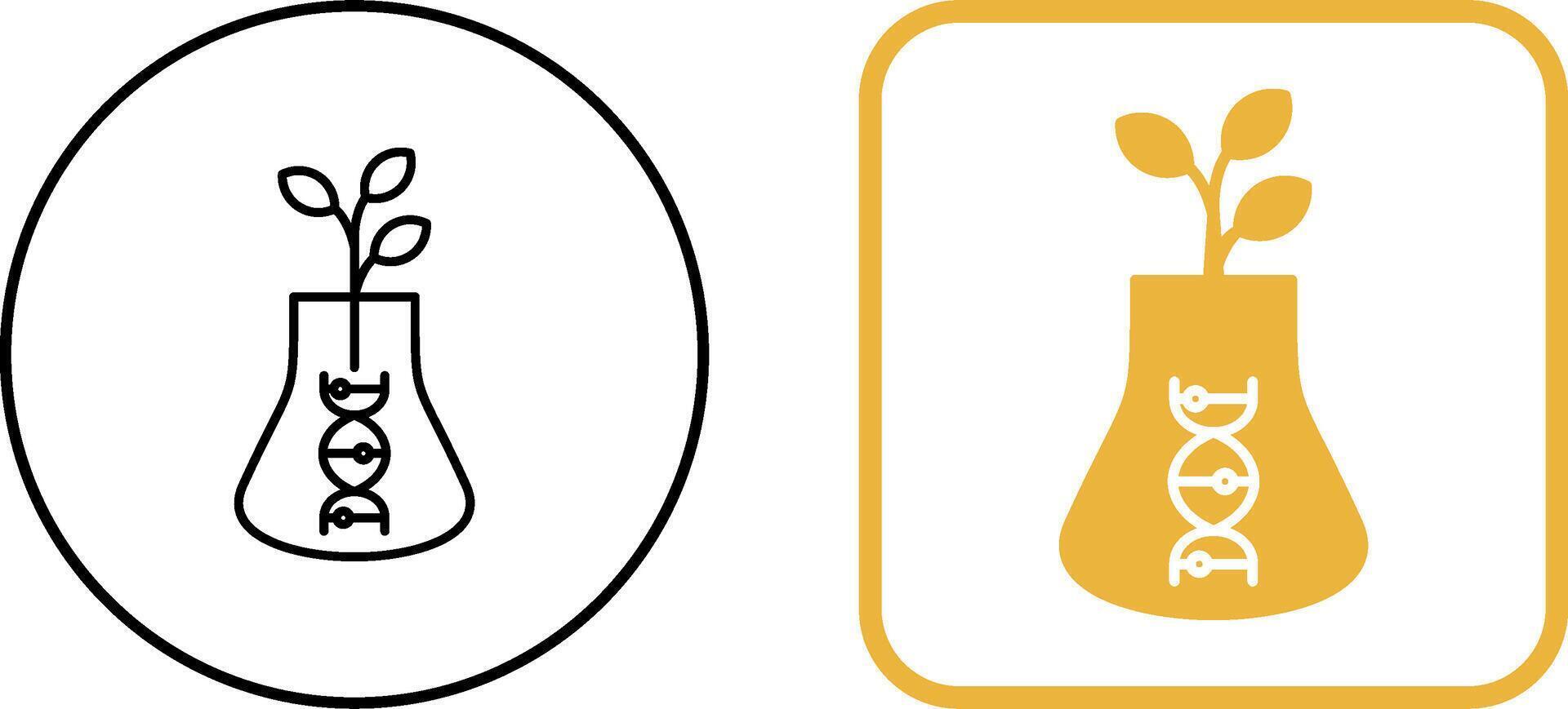 Biology Icon Design vector