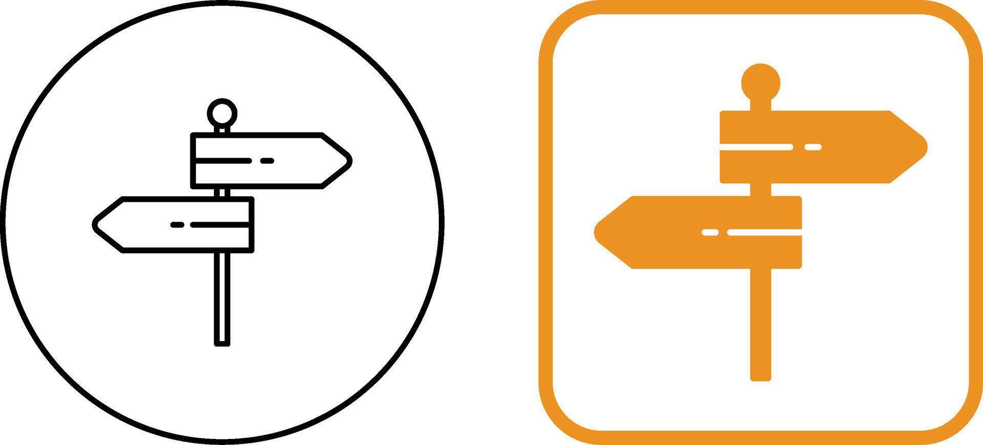 Direction Icon Design vector