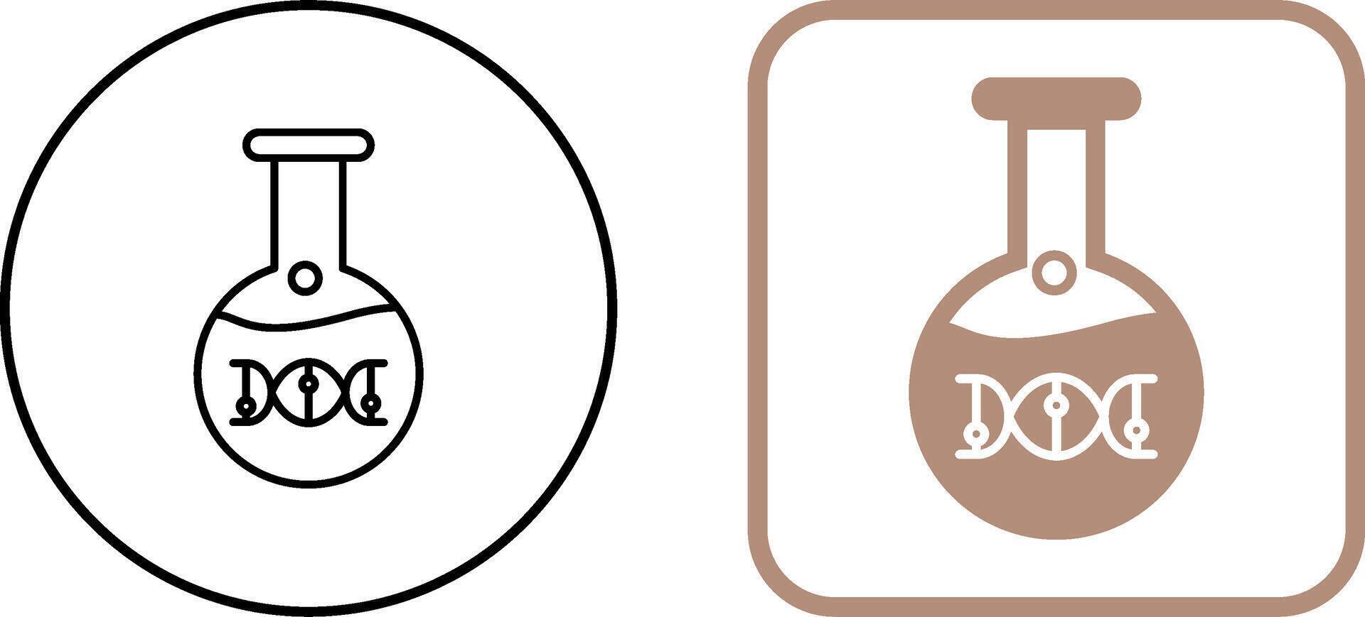 Dna Icon Design vector