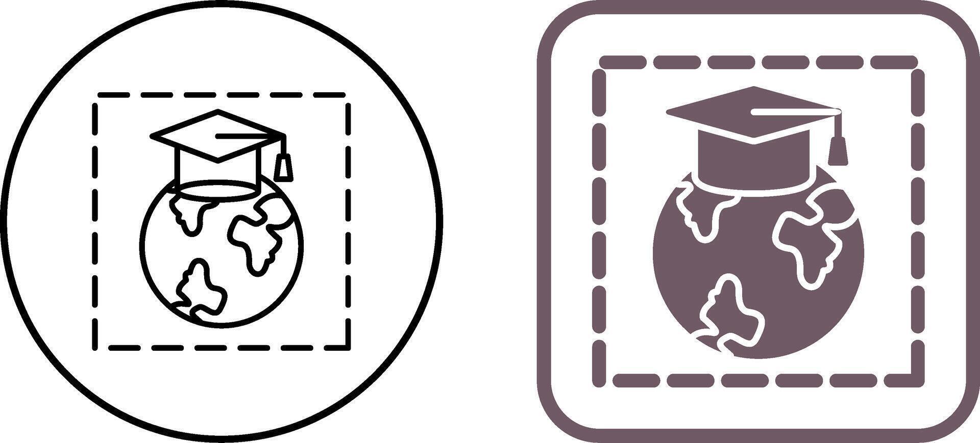 Earth Icon Design vector