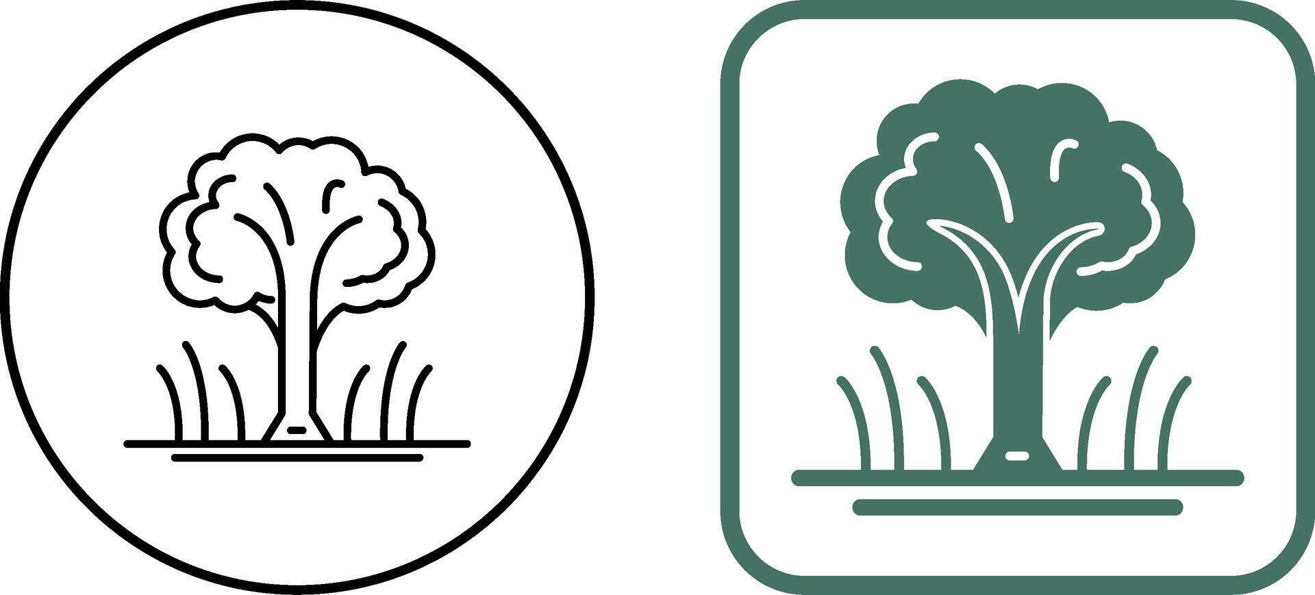 Tree Icon Design vector