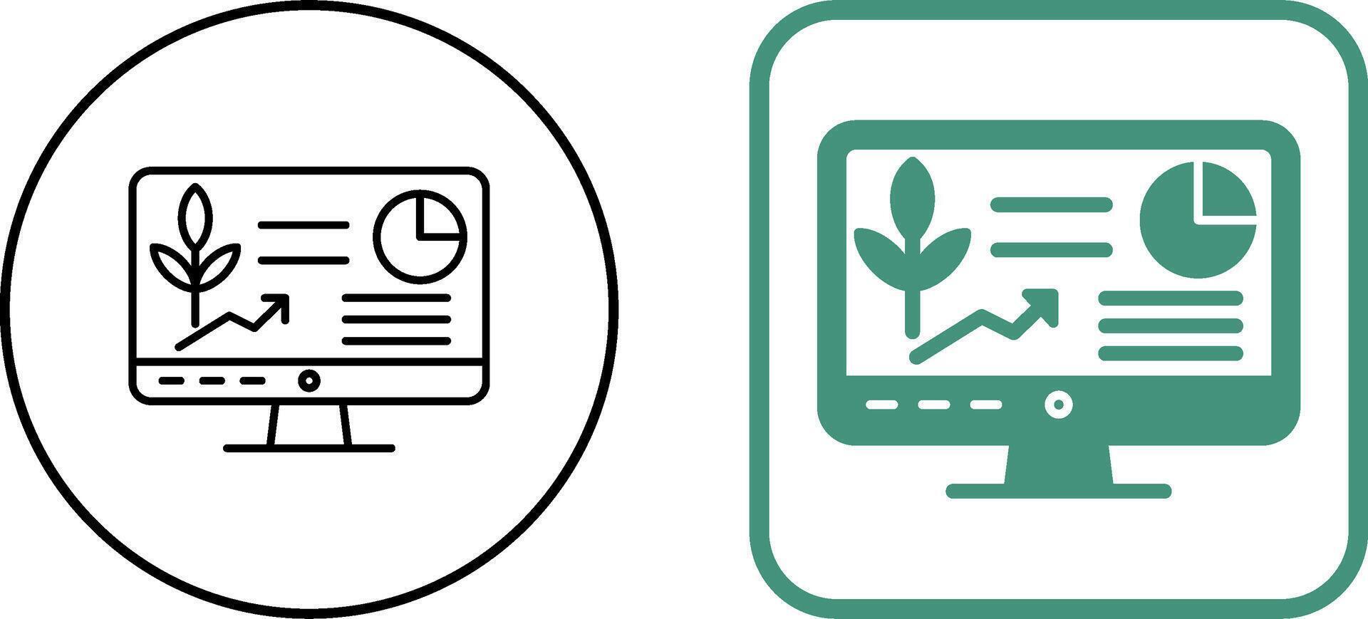 Computer Icon Design vector