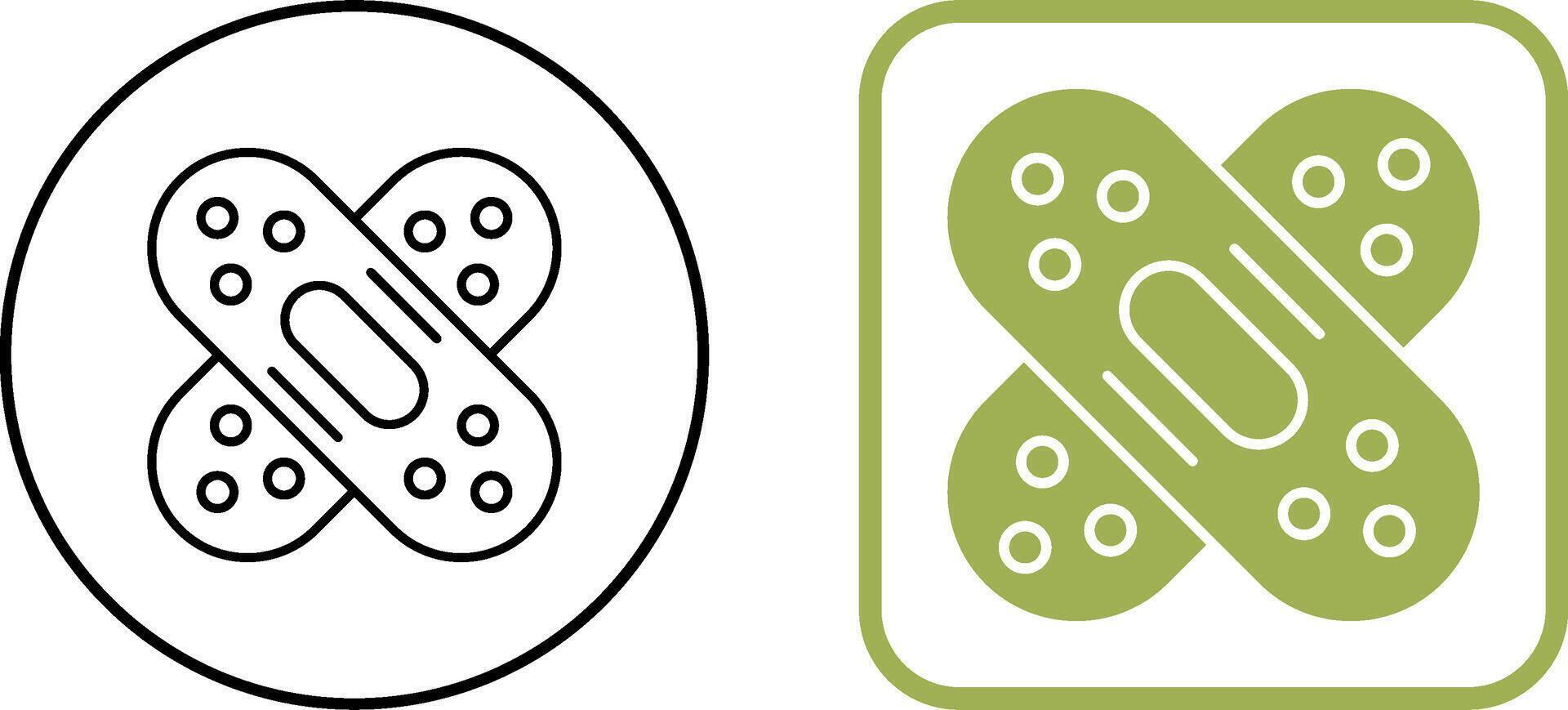 Bandage Icon Design vector