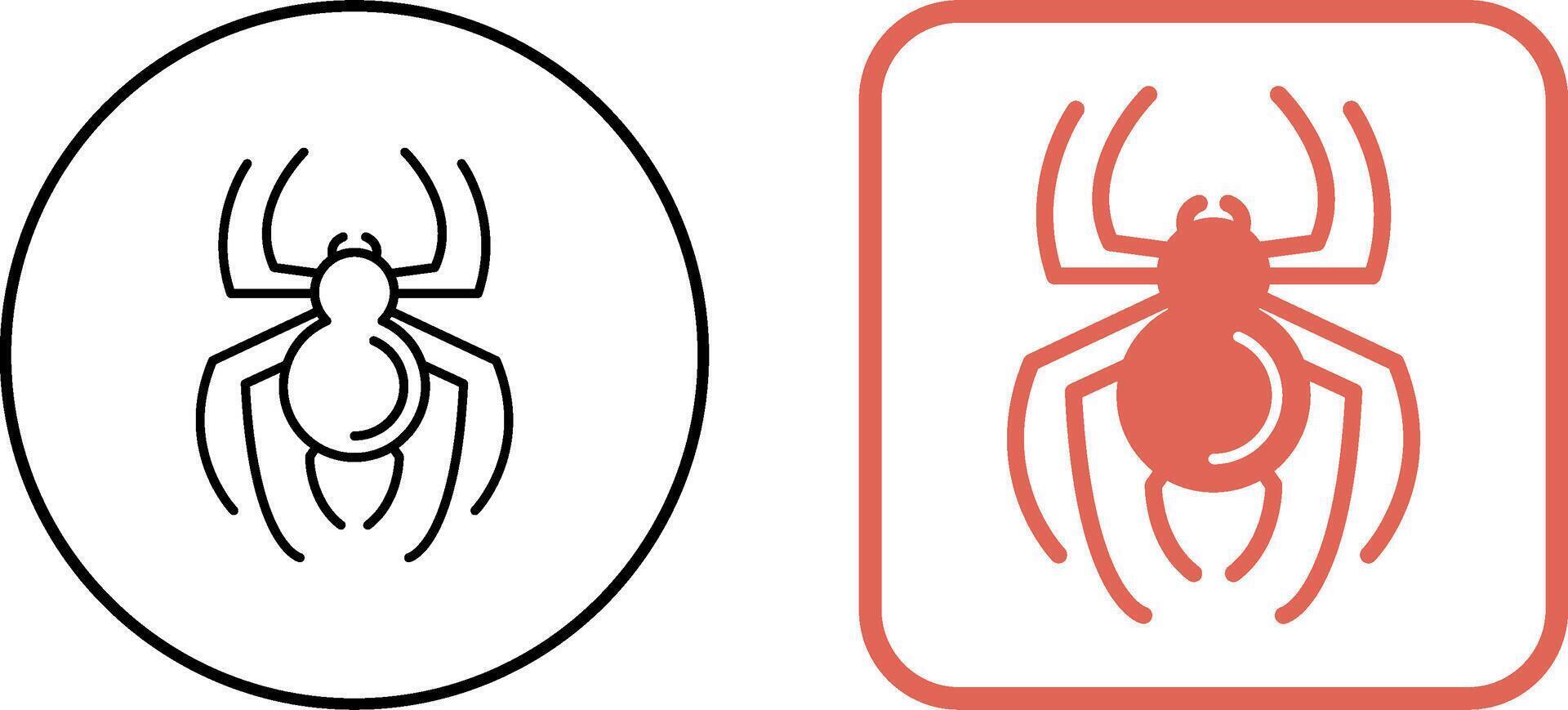 Spider Icon Design vector