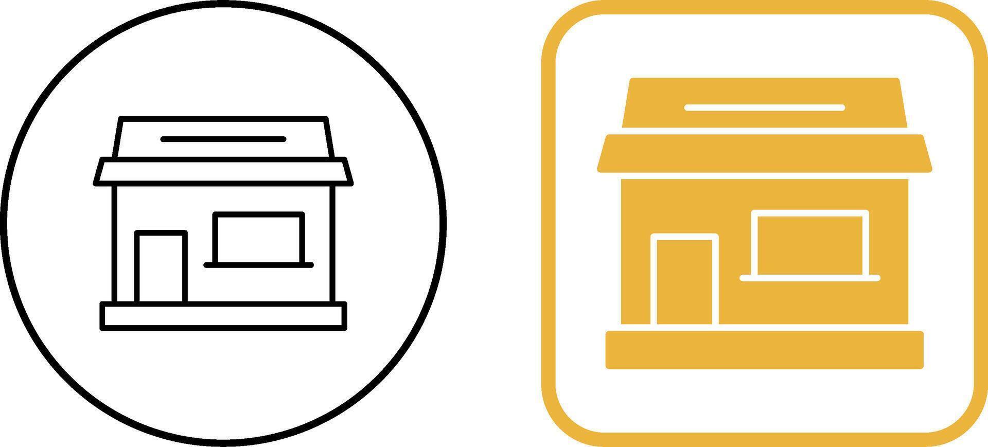 Shop Icon Design vector