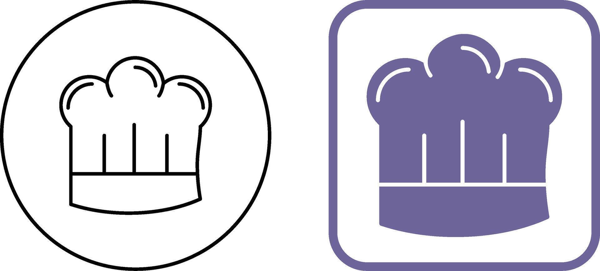 Chef Hat Icon Design vector