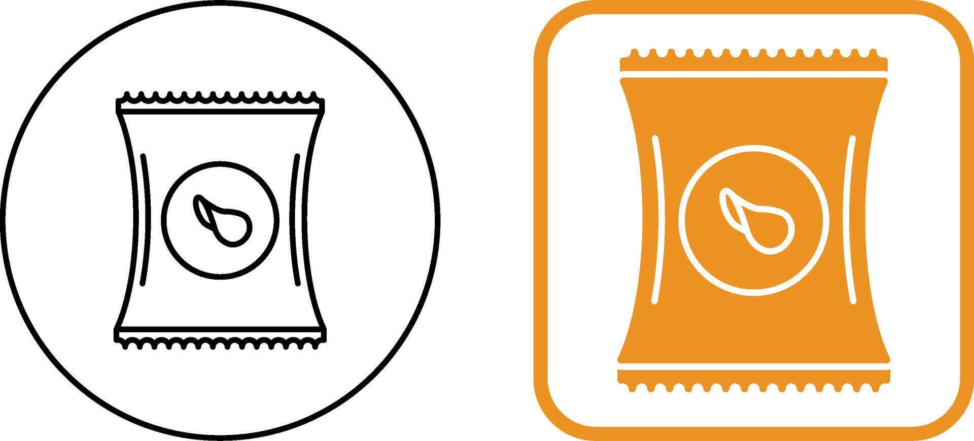 Chips Icon Design vector