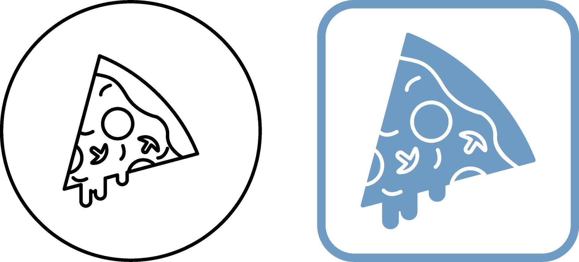 Pizza Icon Design vector