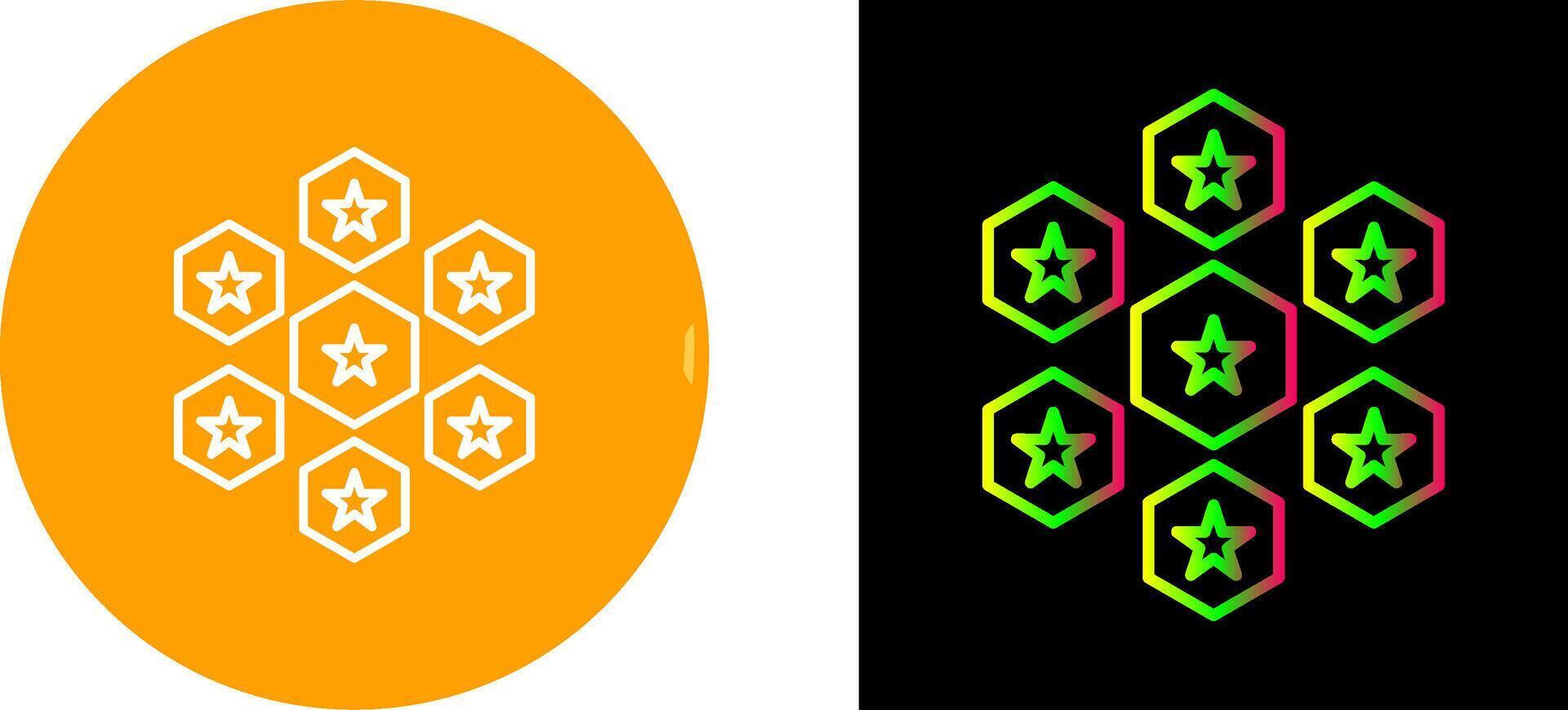 Unique Reputation Management Icon Design vector