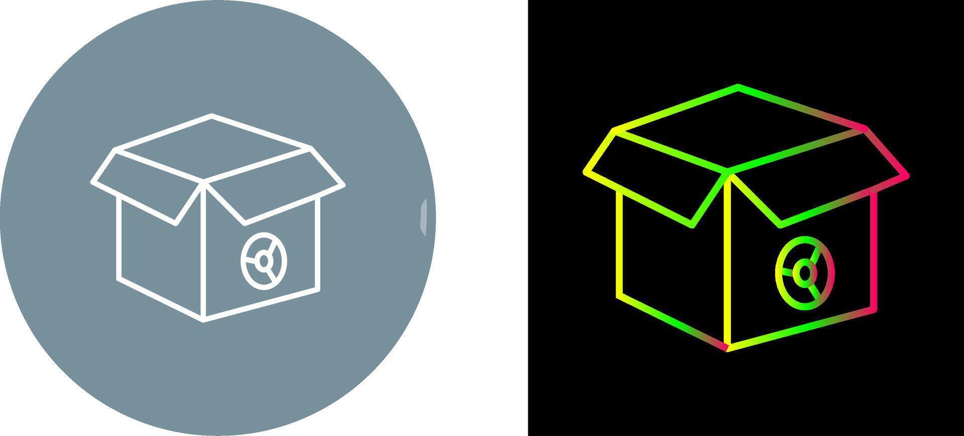 Unique Seo Packages Icon Design vector
