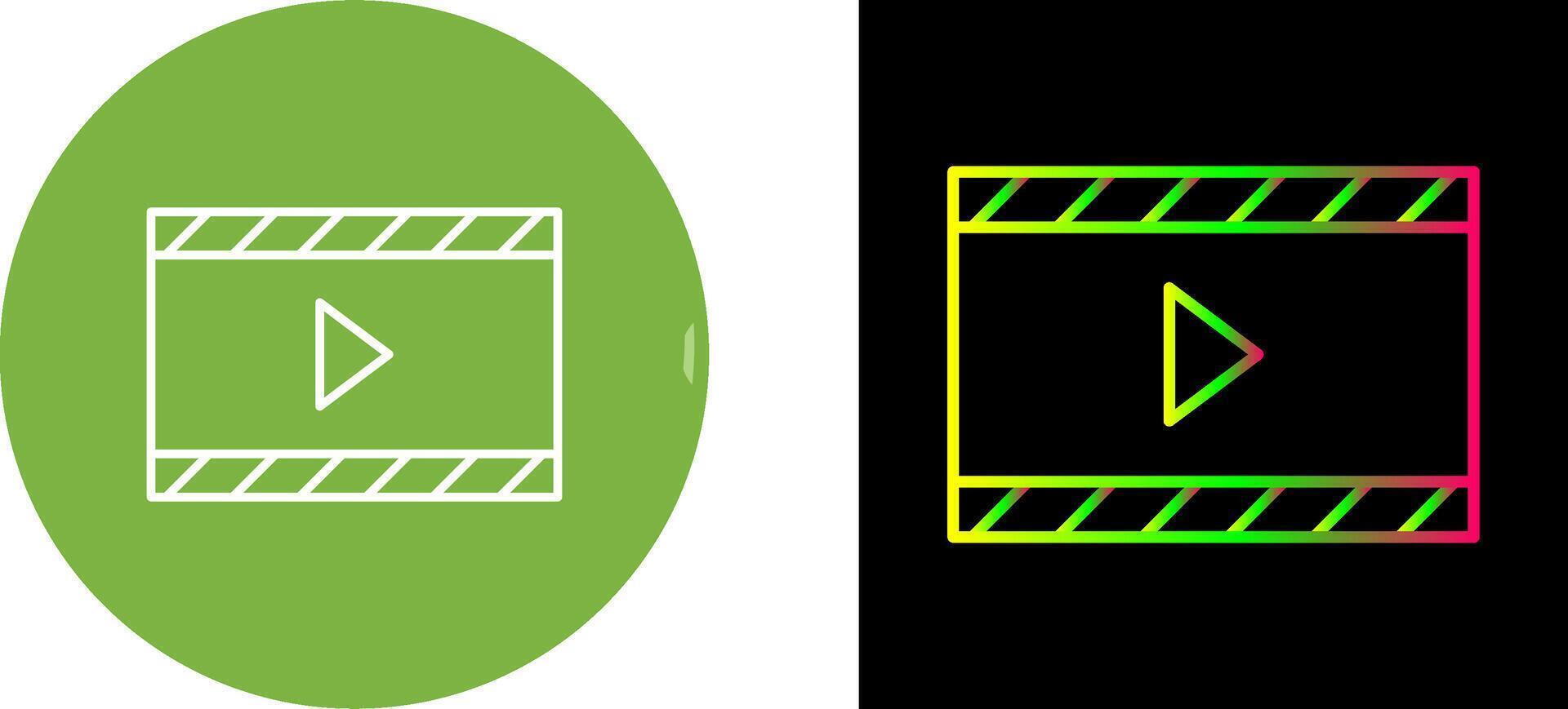 Unique and Animation Icon Design vector