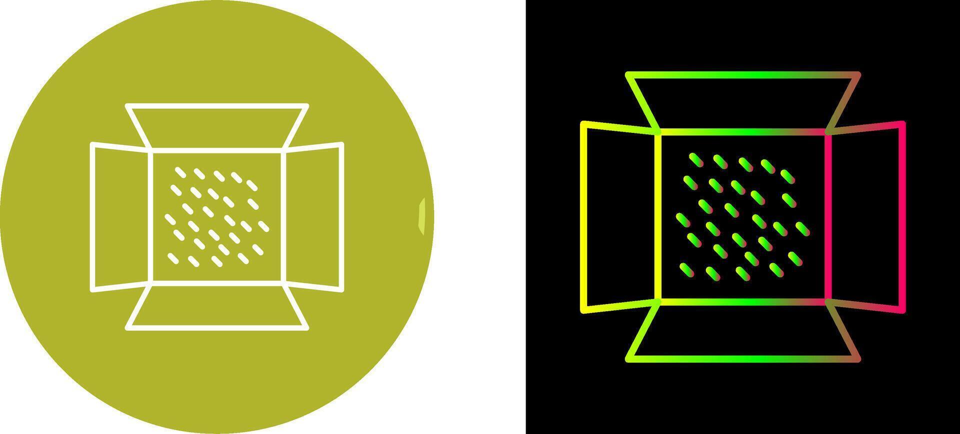 Unique Lights Icon Design vector