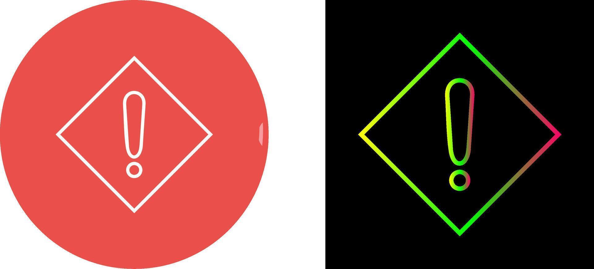 Caution Sign Icon Design vector