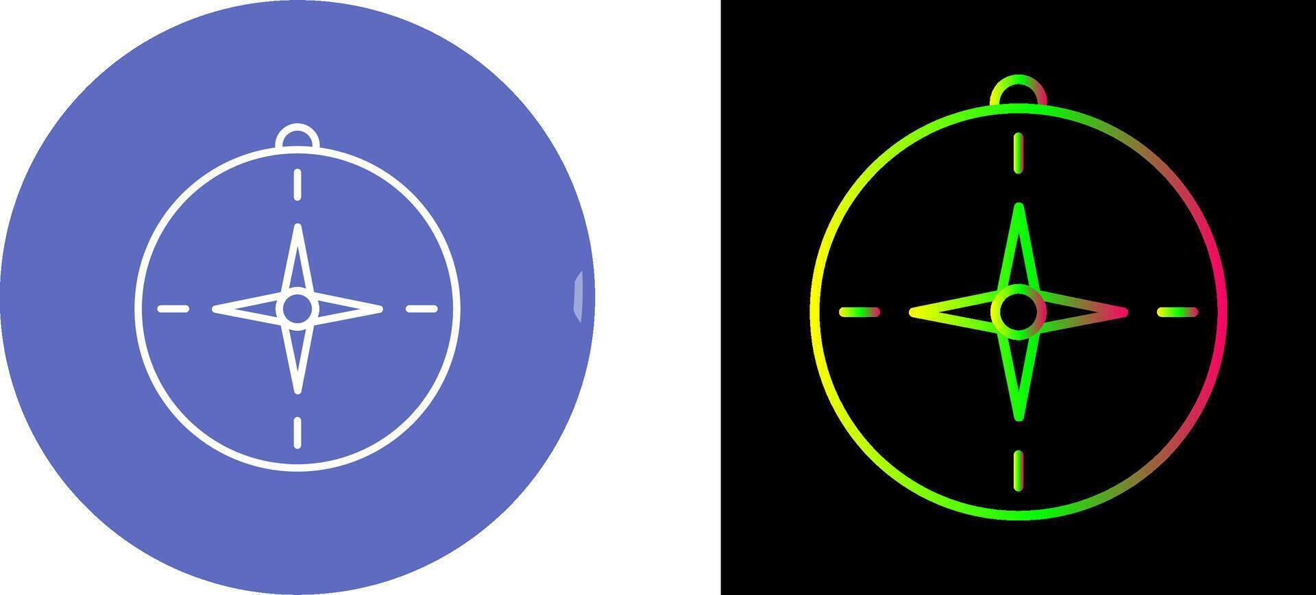 Compass Icon Design vector
