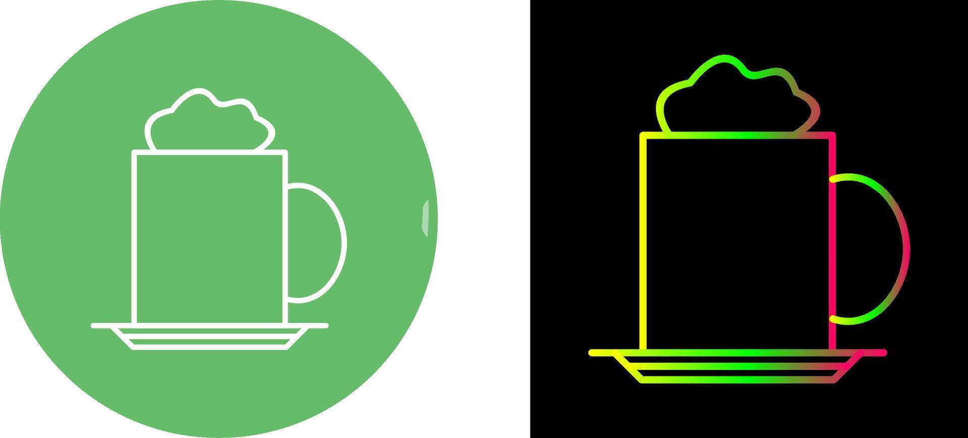 Cappucino Icon Design vector