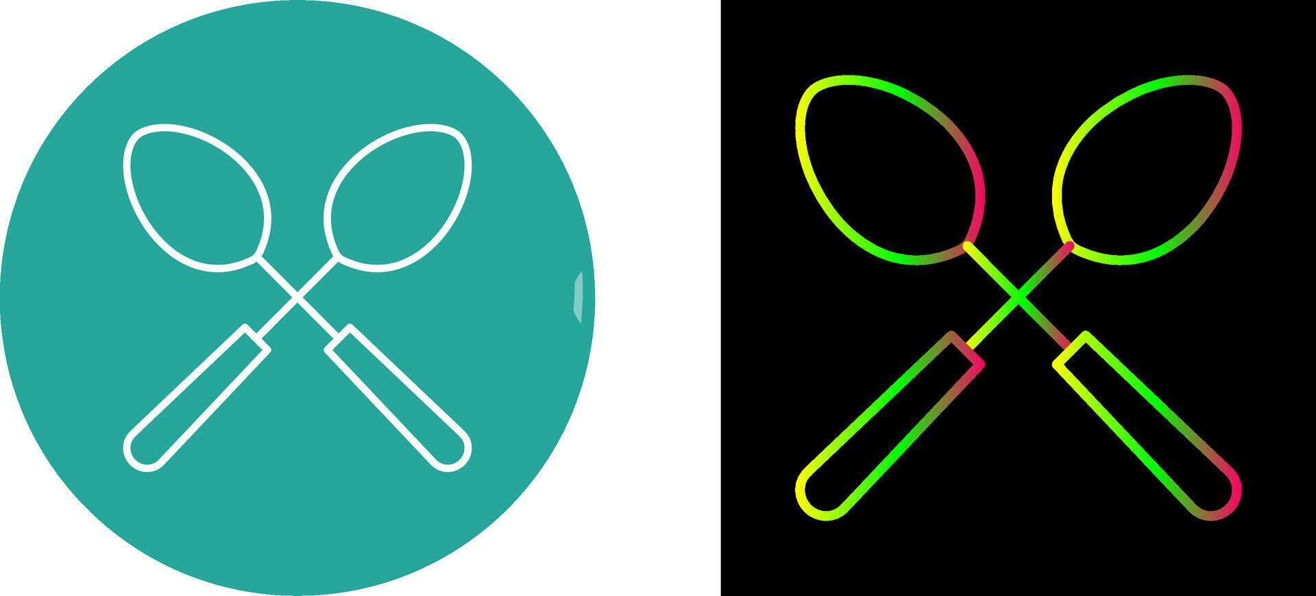 Spoons Icon Design vector