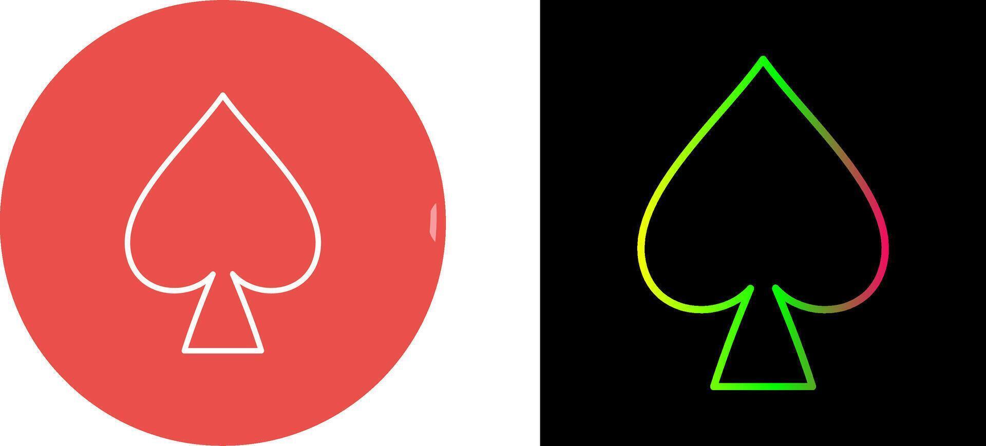 Spade Icon Design vector