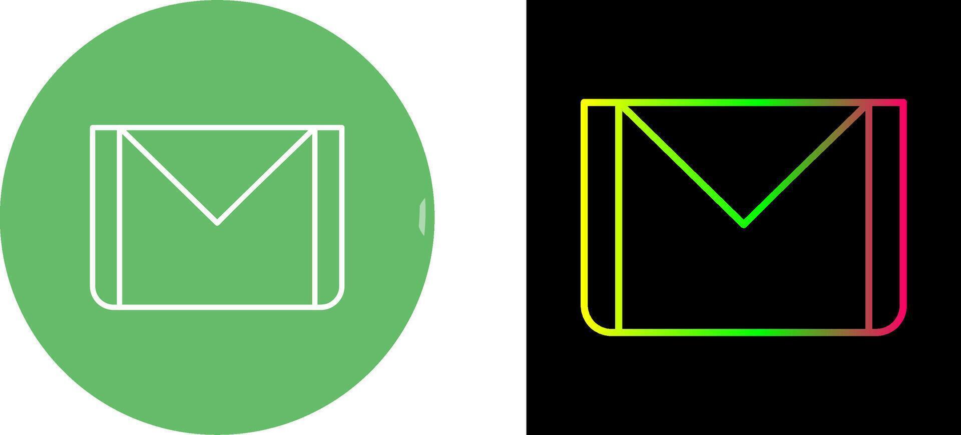 Unique Email Icon Design vector