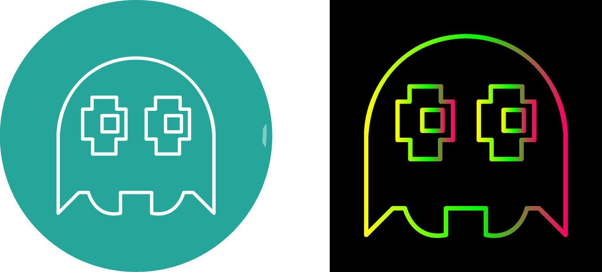 Unique Game Character Icon Design vector