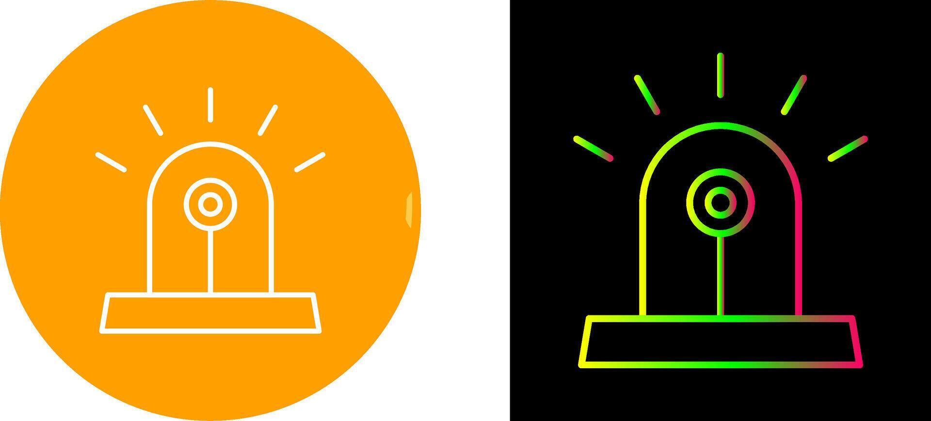 Unique Siren Icon Design vector