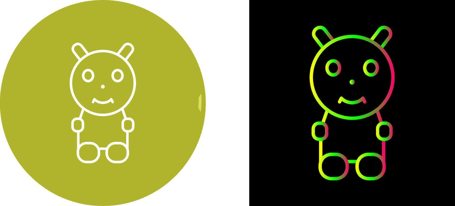 Unique Toys Icon Design vector