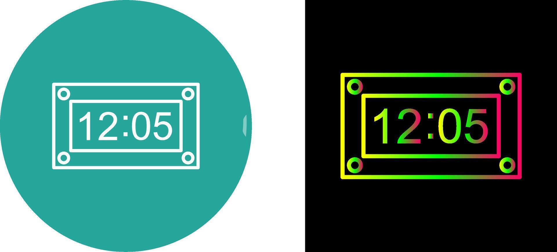 Unique Timer Icon Design vector
