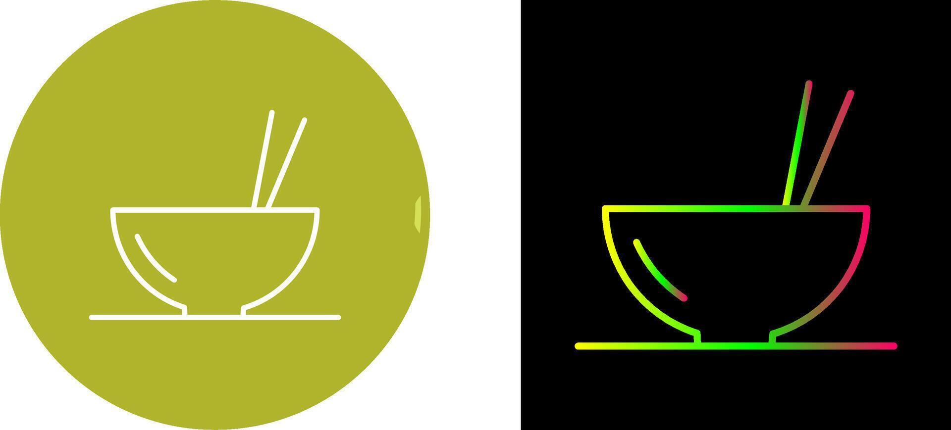 Unique Food Icon Design vector