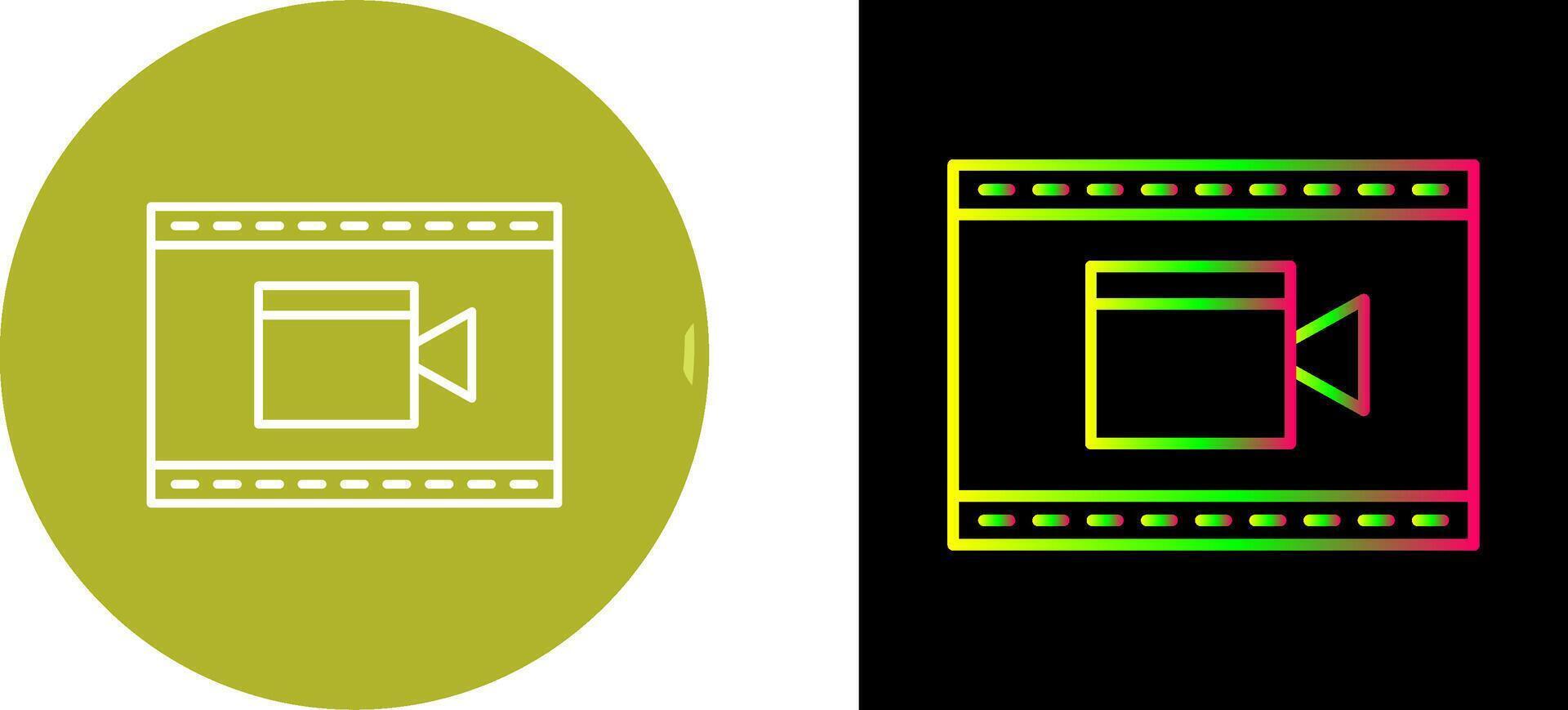Unique and Animation Icon Design vector