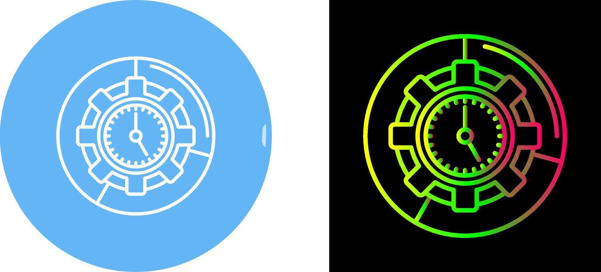 Time Management Icon Design vector