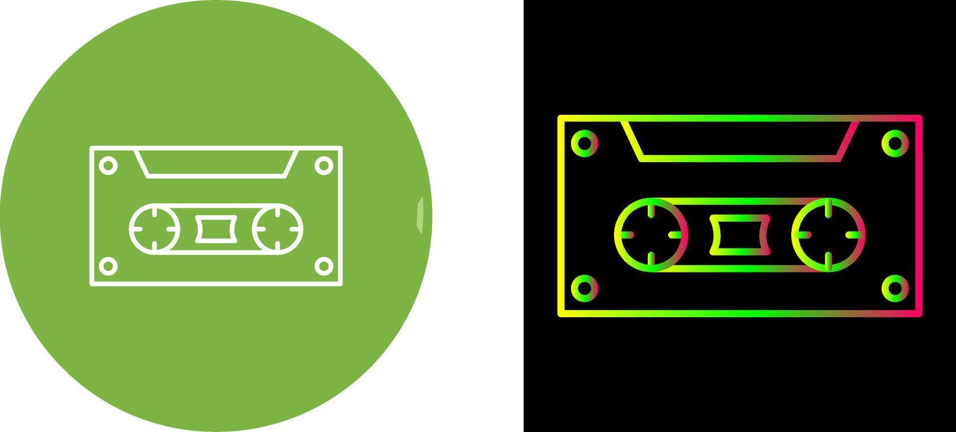 Casette Icon Design vector