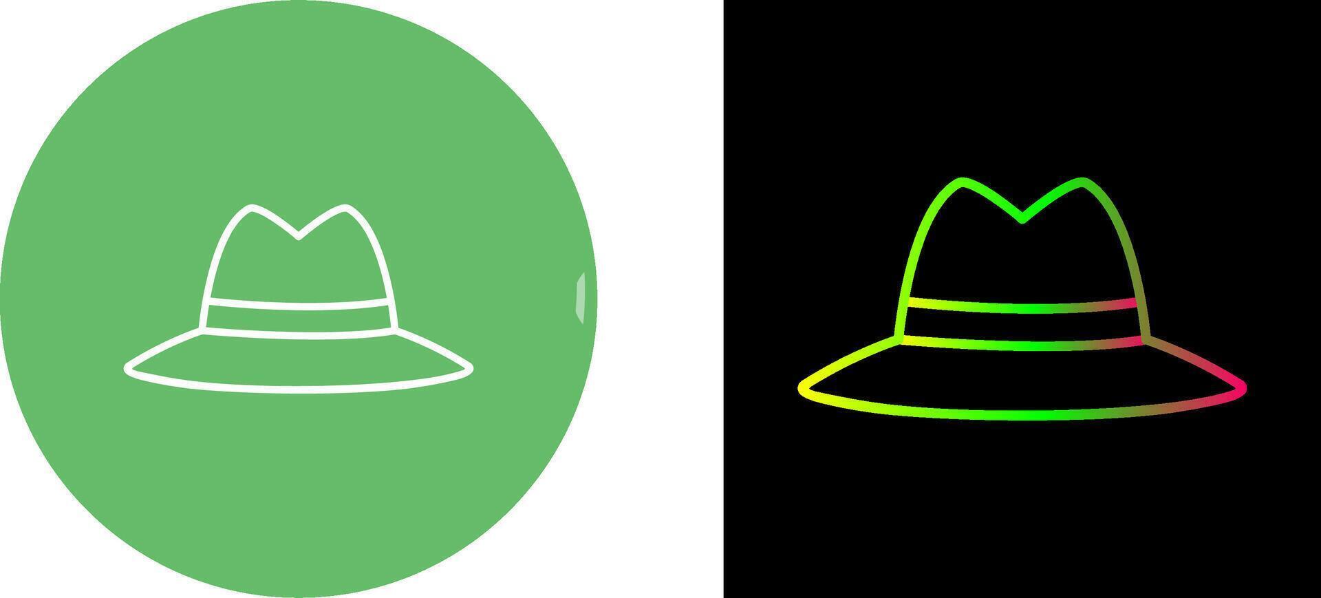 diseño de icono de sombrero vector