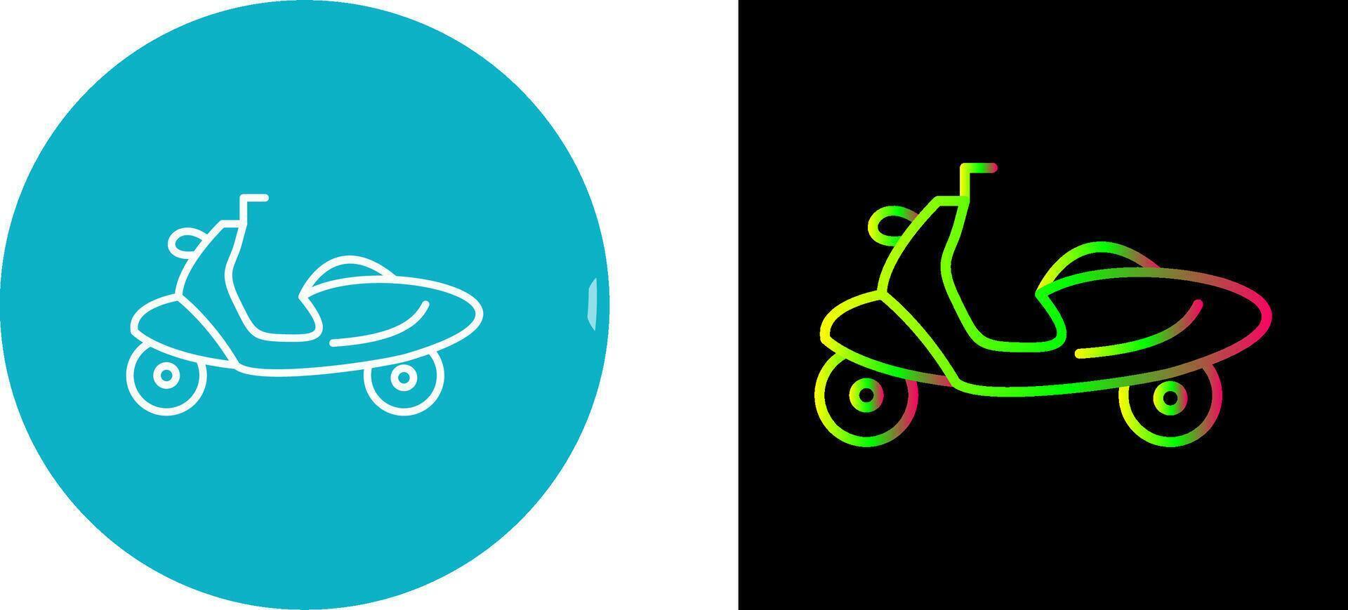 Scooter Icon Design vector