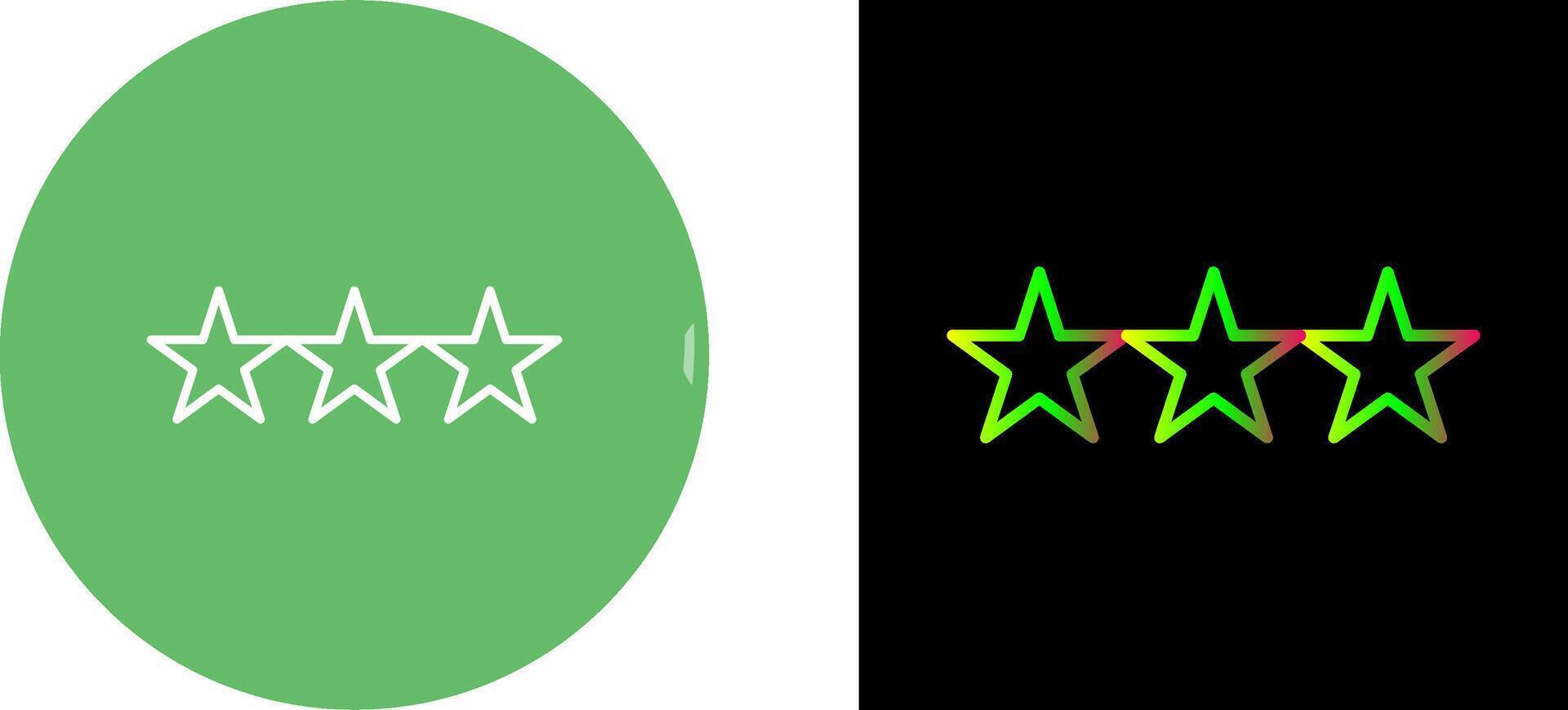 Stars Icon Design vector