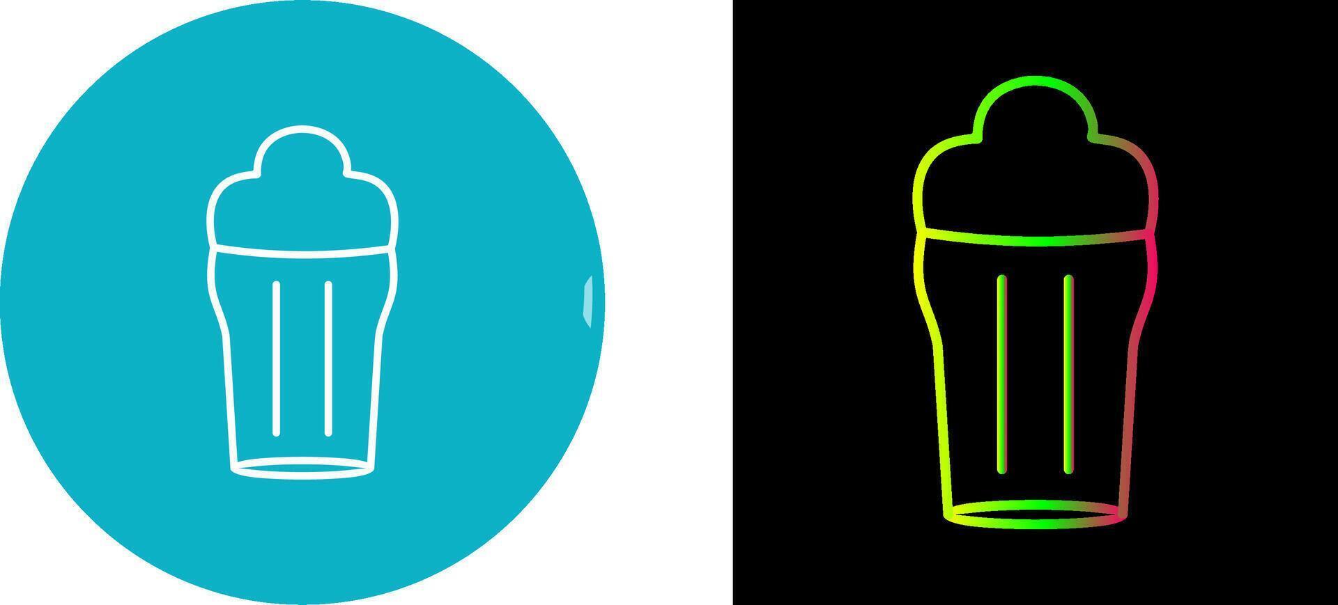 Pint of Beer Icon Design vector