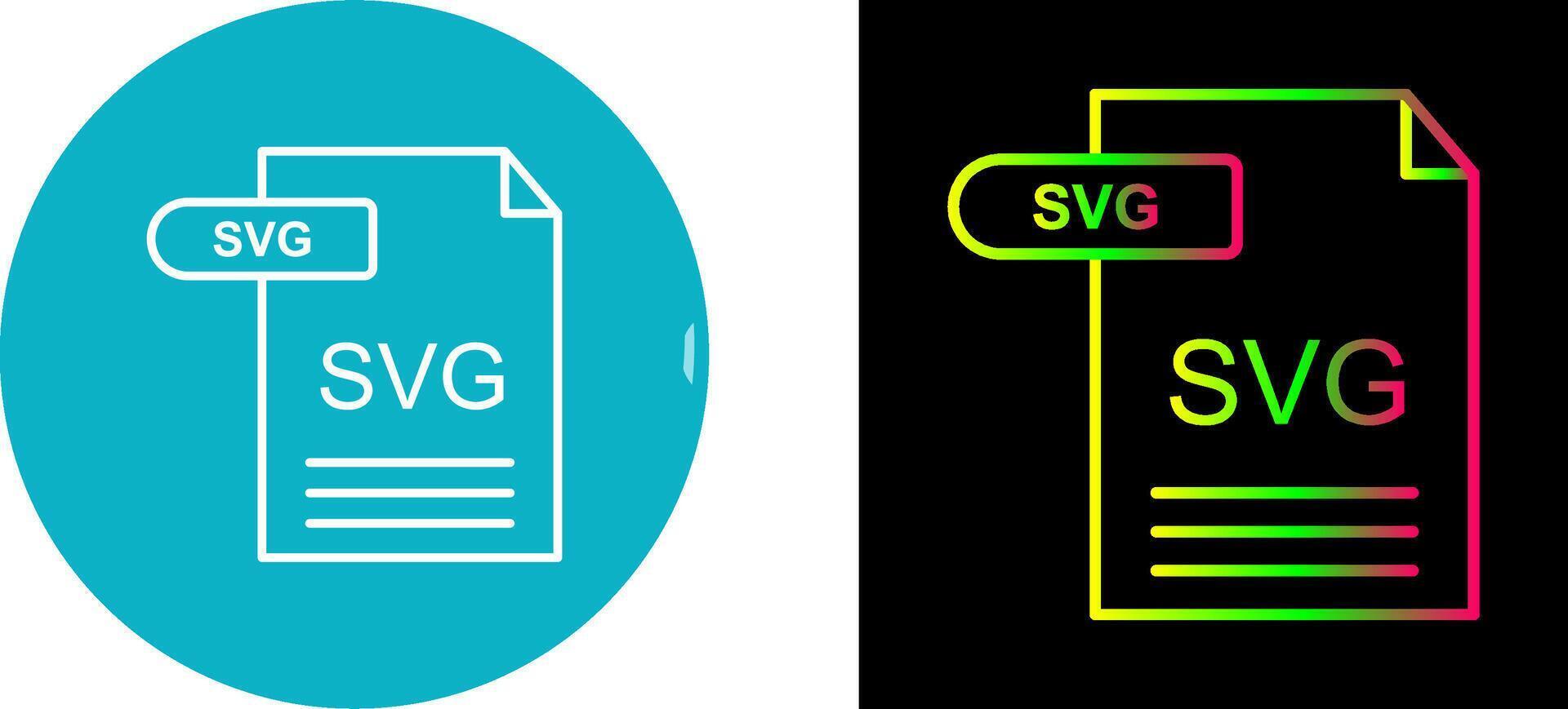 SVG Icon Design vector
