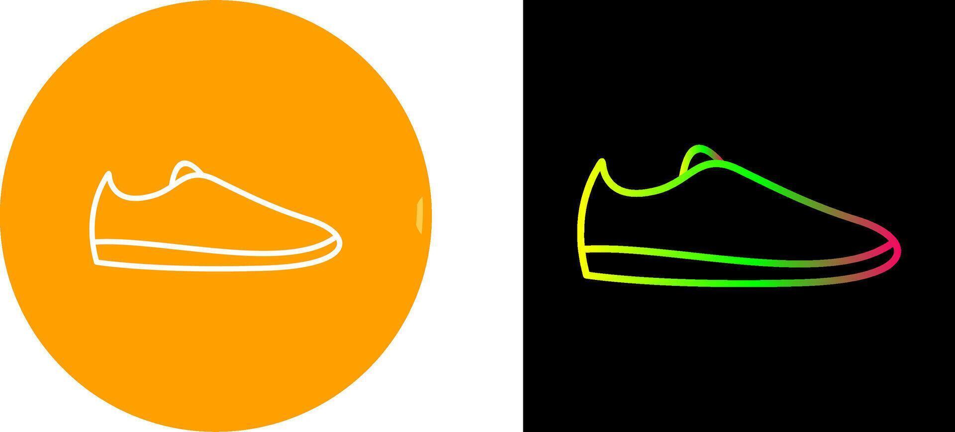 Casual Shoes Icon Design vector