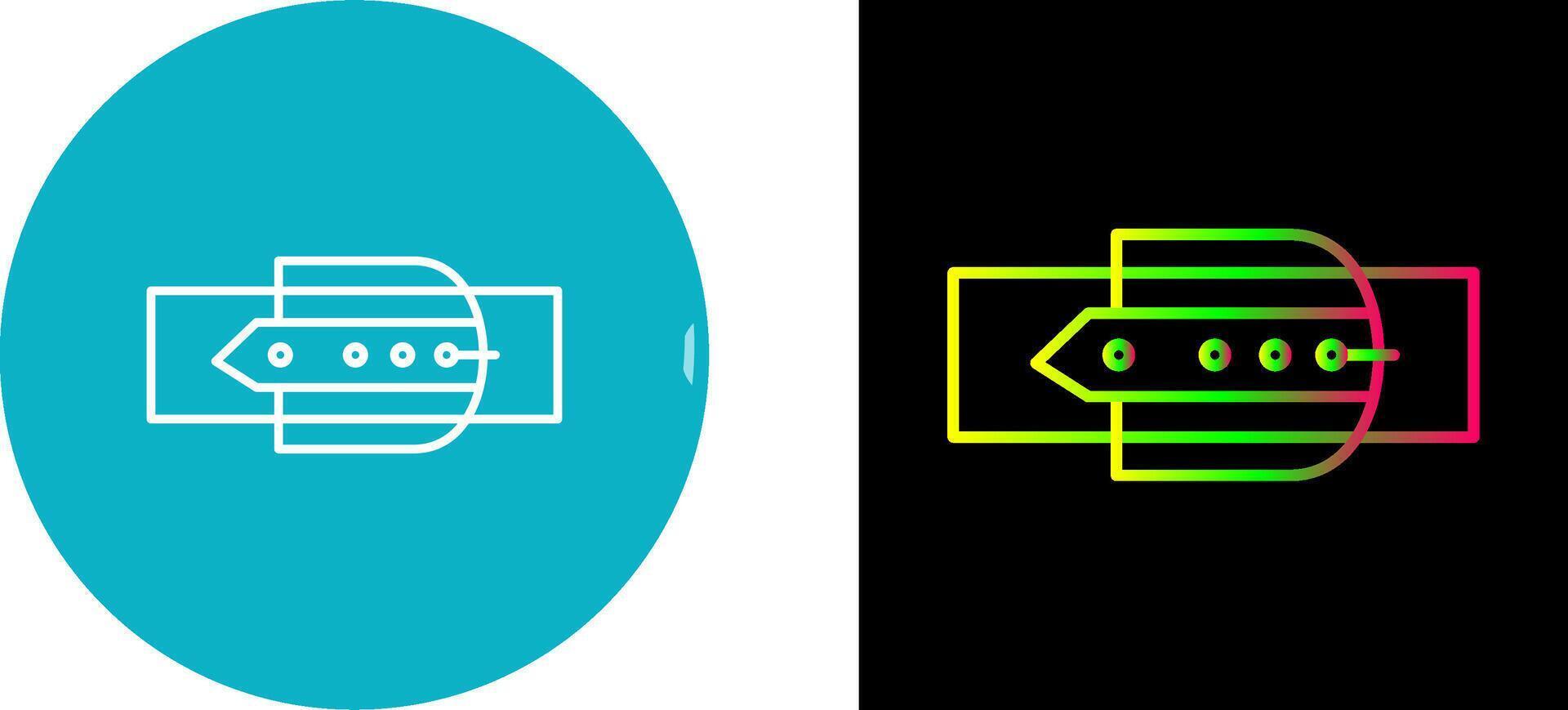 Belt Icon Design vector