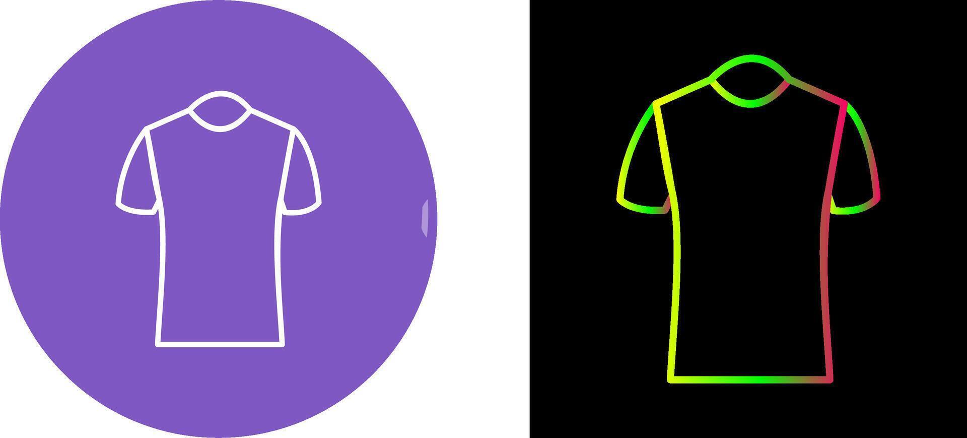 Polo Shirt Icon Design vector