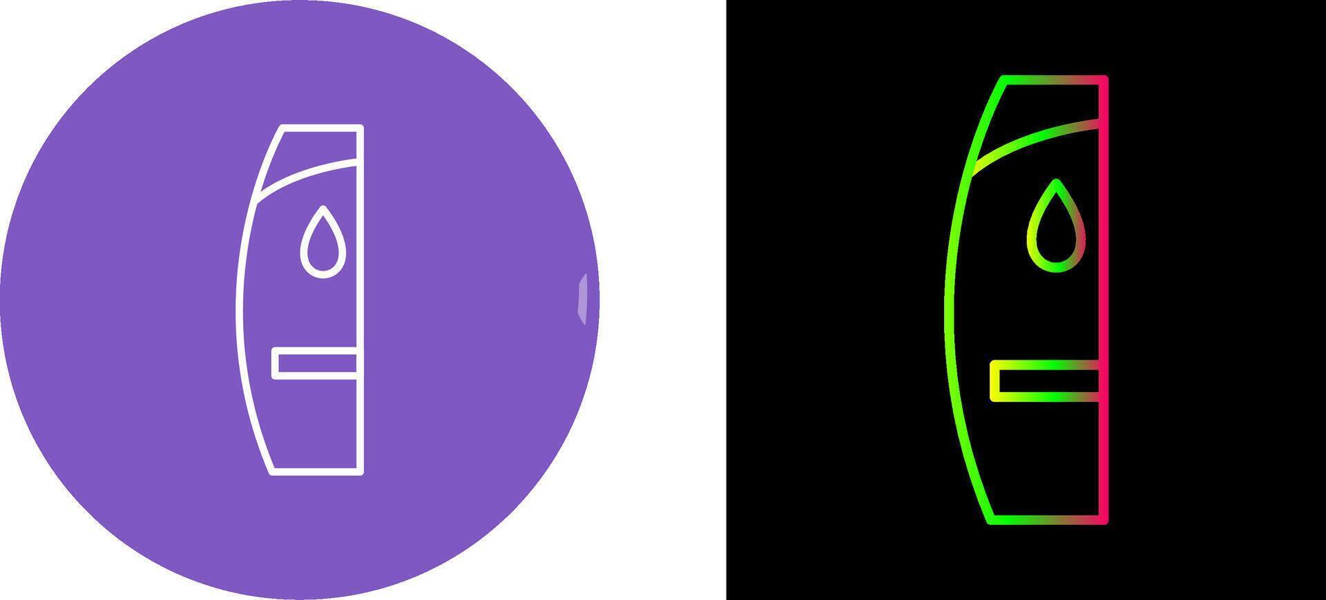 Shampoo Icon Design vector