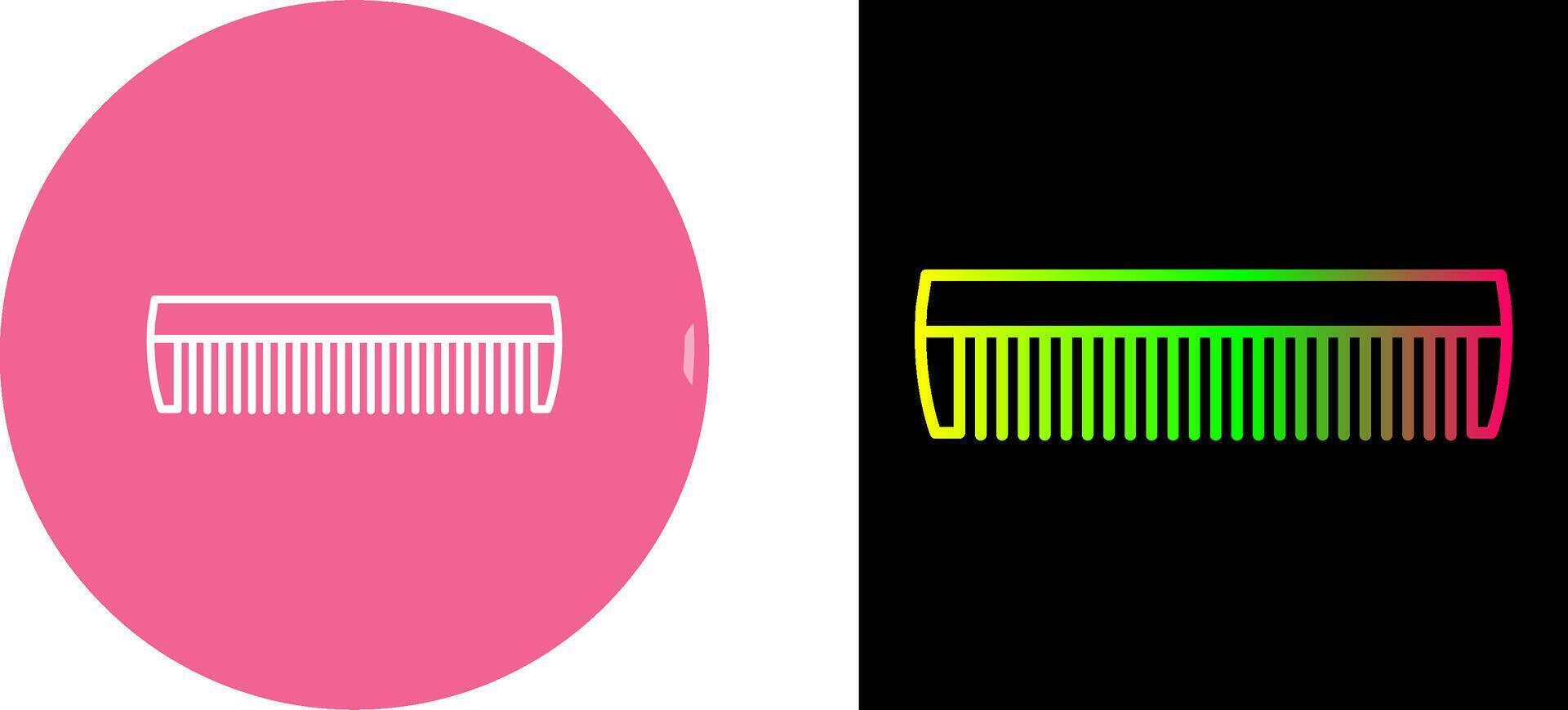 Comb Icon Design vector