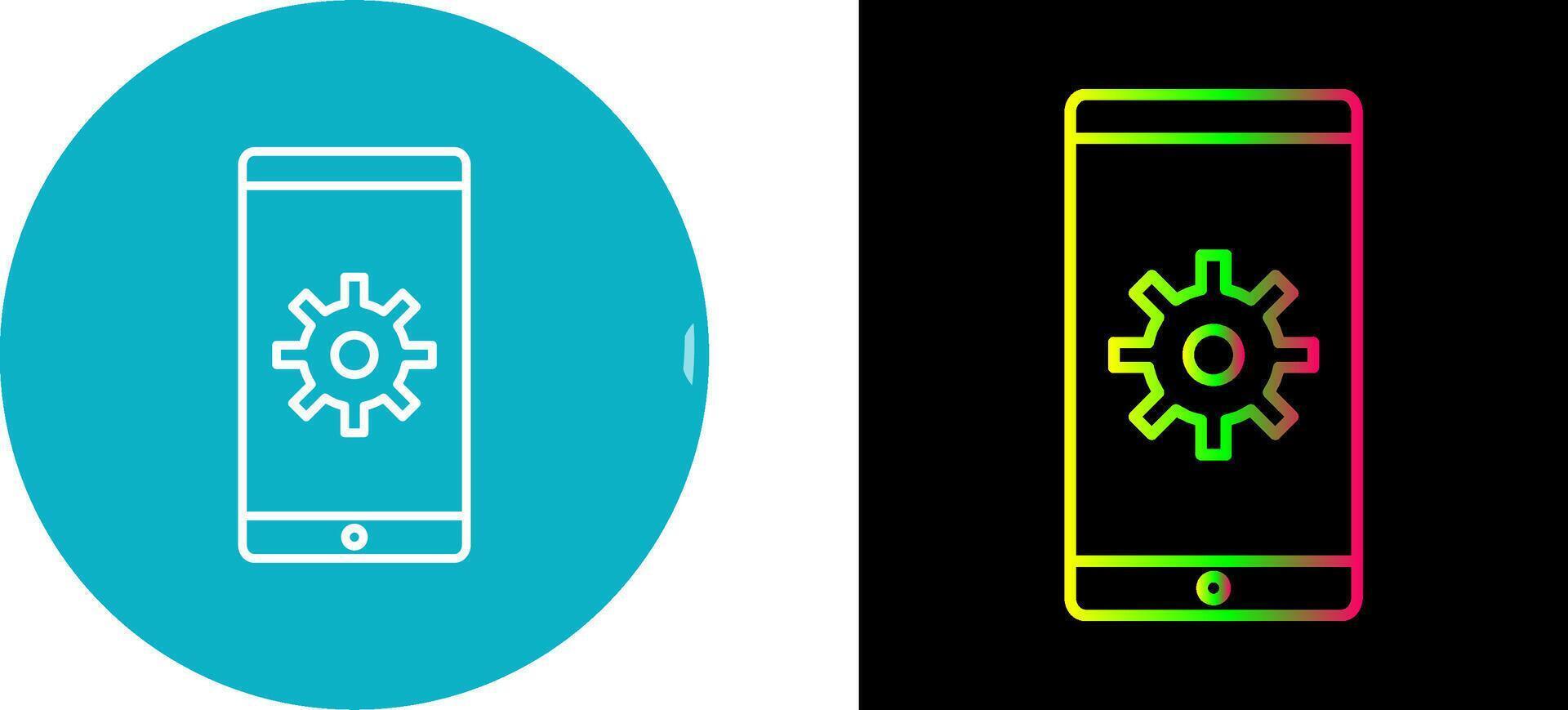 Network Settings Icon Design vector