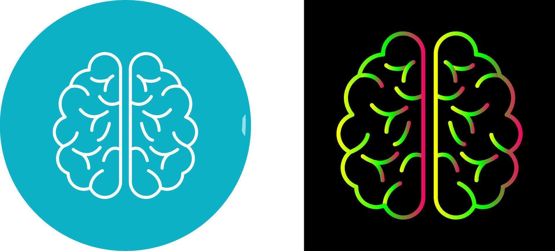 Brain Icon Design vector