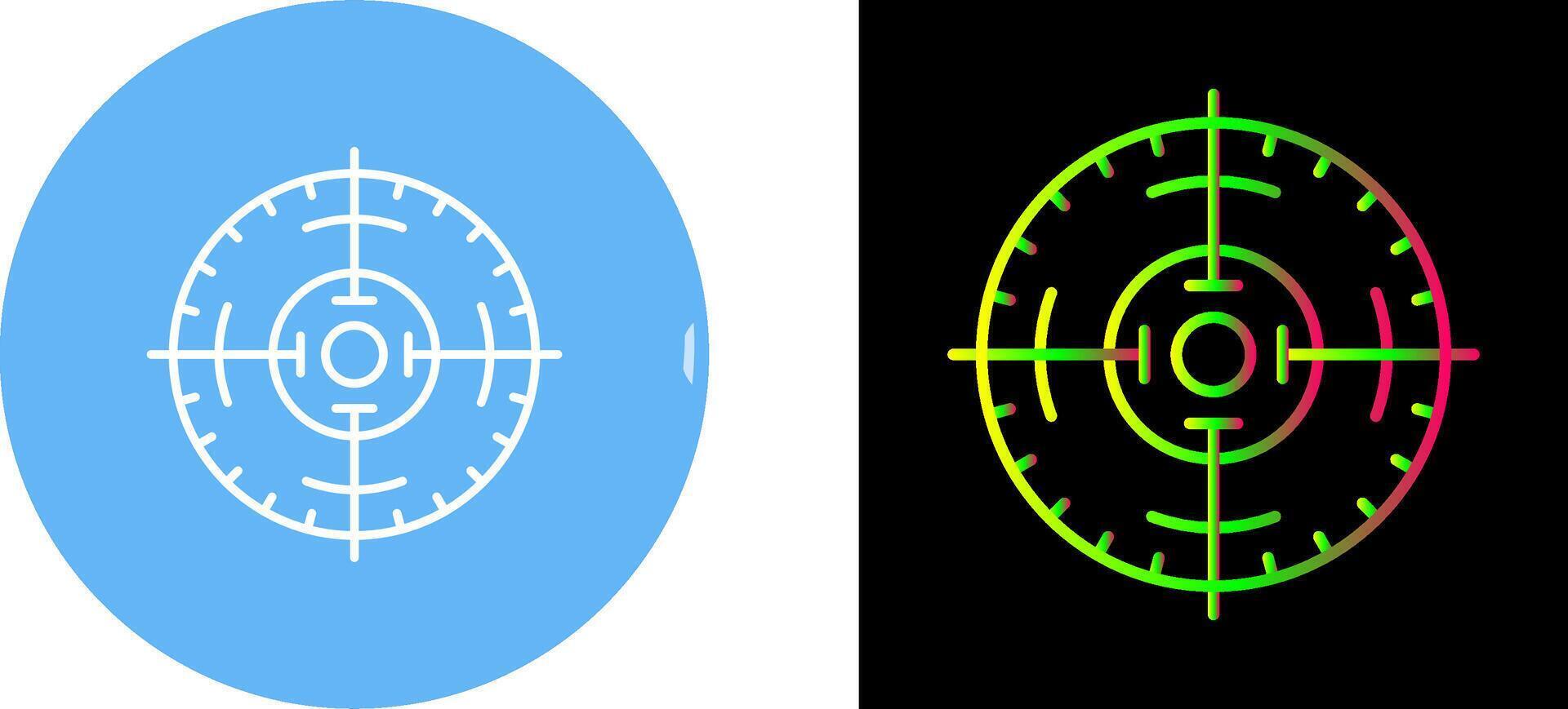 Target Icon Design vector