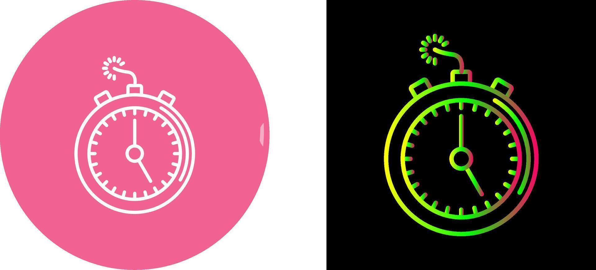 Deadline Icon Design vector
