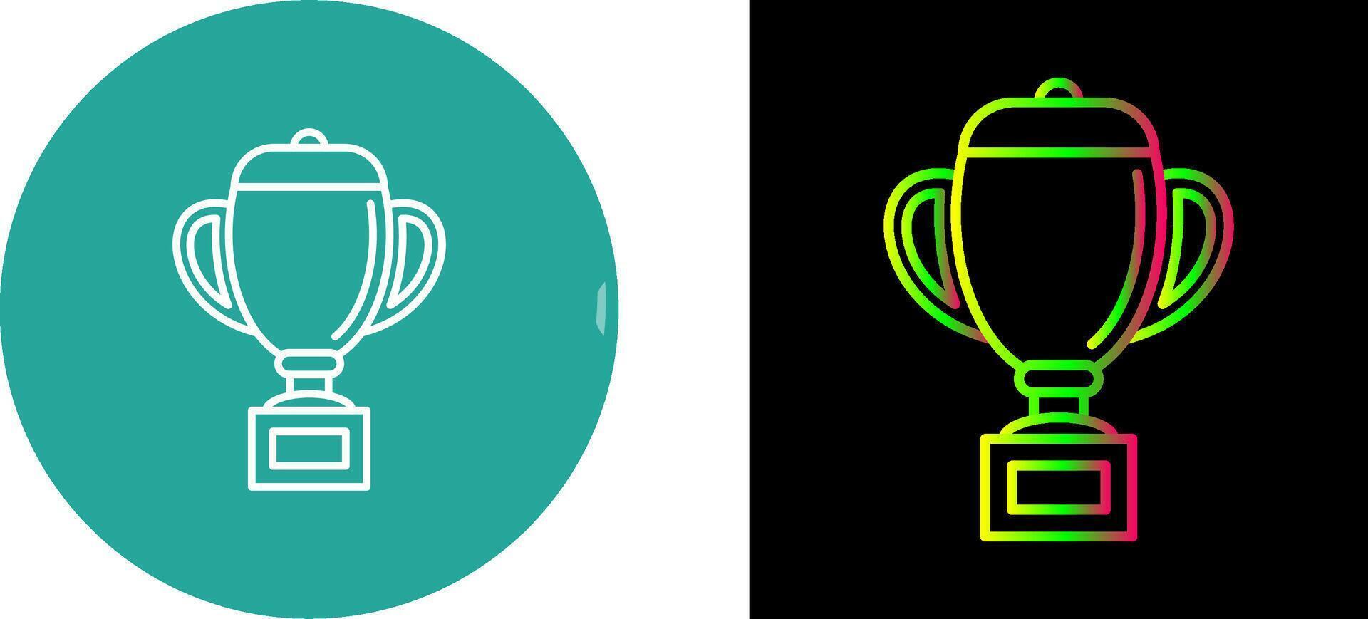 Trophy Icon Design vector